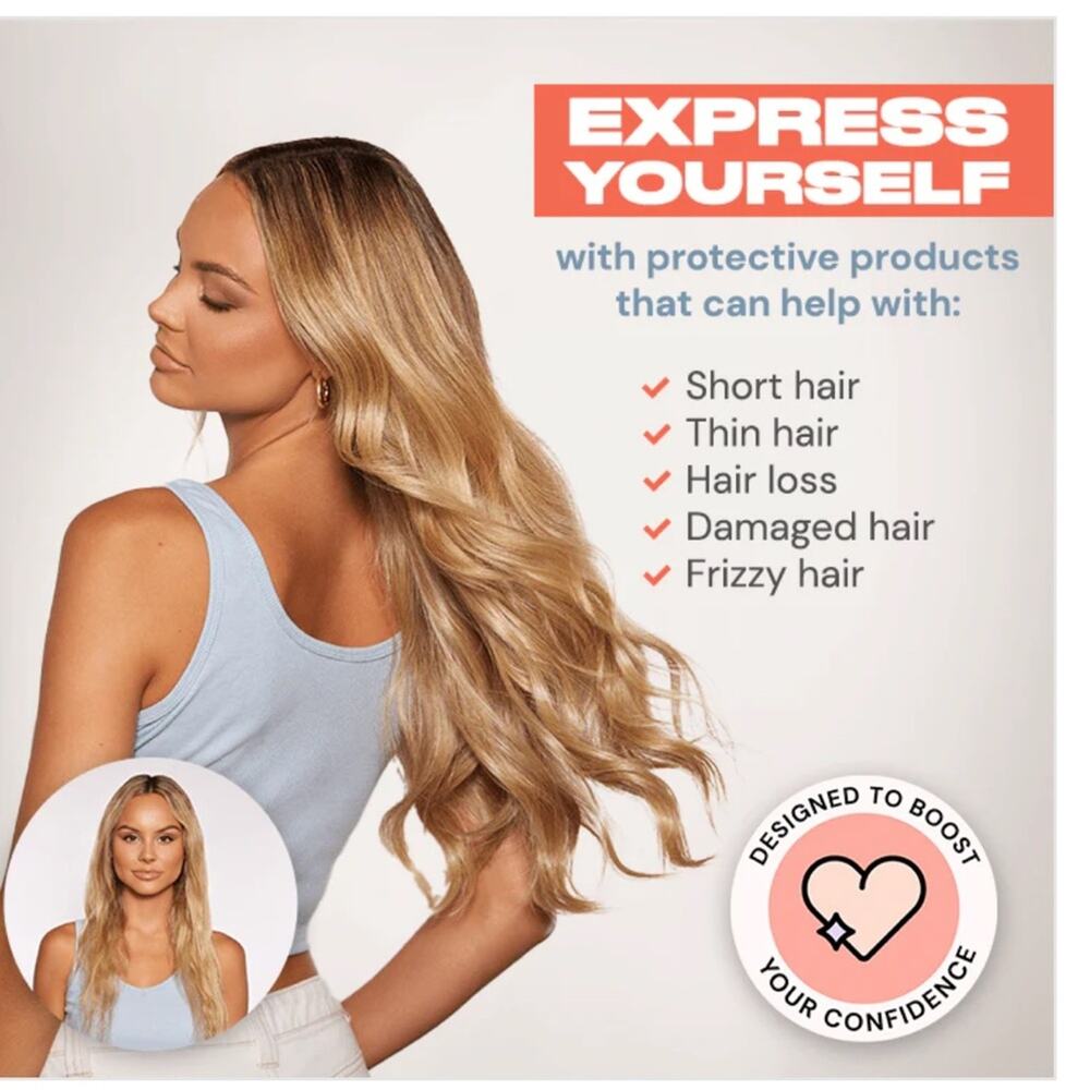 U-clip loose Barrel Curls | ash blonde | hair extensions | hair | 18”